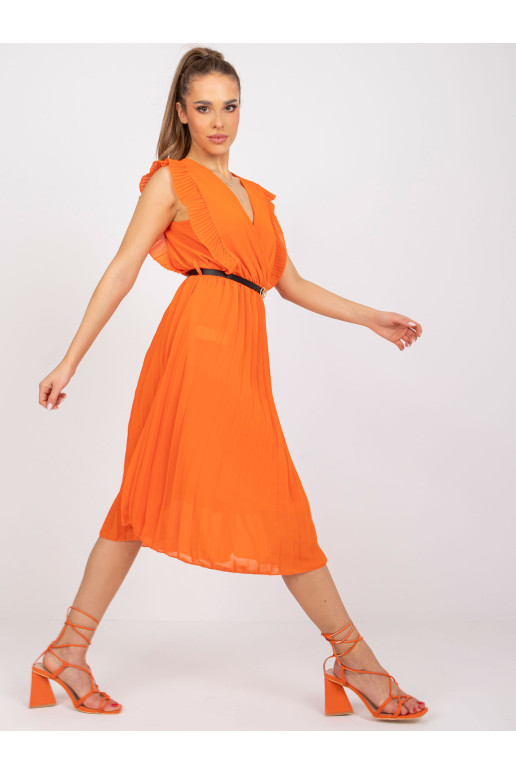 Suknelė-DHJ-SK-N13198-1,22-oranžinė
