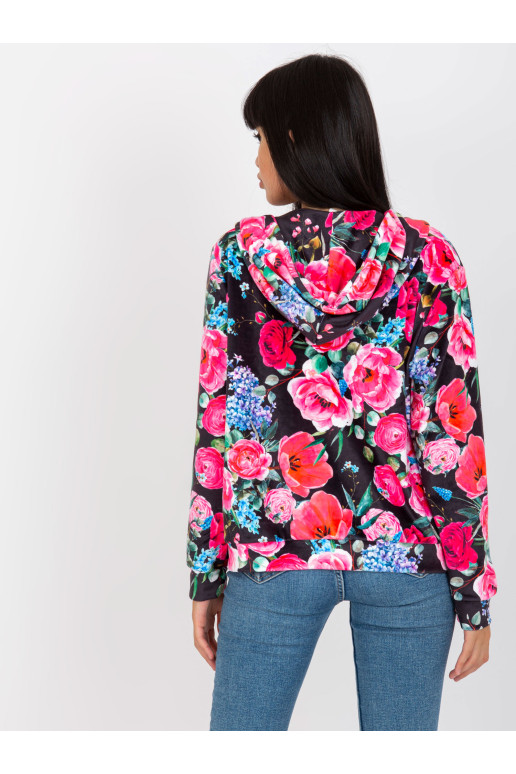 Megztinis-RV-BL-8118.89-juoda-rožinė