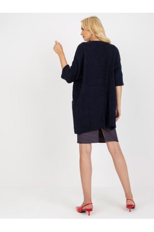 Cardigan-LO-SW-LK-3002.98P-tamsiai mėlyna 2