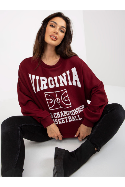 Megztinis-FA-BL-8137.76P-bordo
