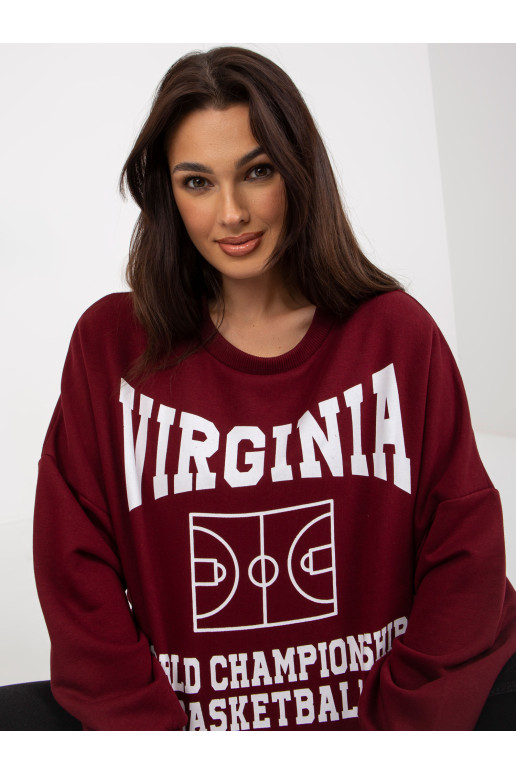 Megztinis-FA-BL-8137.76P-bordo