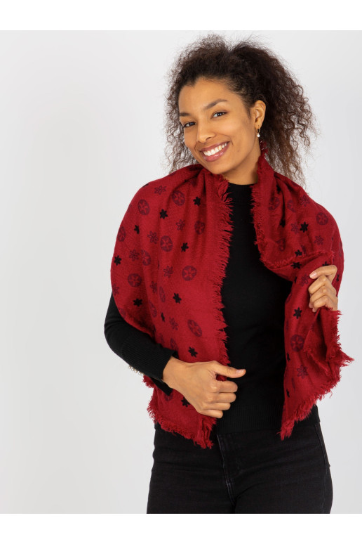 Bandana-AT-CH-23505-1,55-tamsiai raudona