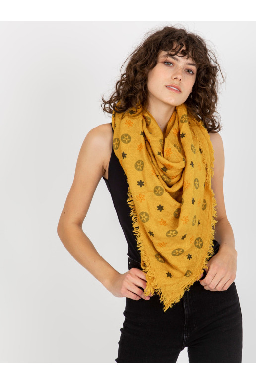 Bandana-AT-CH-23505-1,55-tamsiai geltona