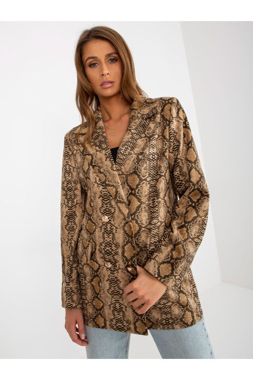 Blazer-LK-MA-508721-1,25-tamsiai smėlio spalvos