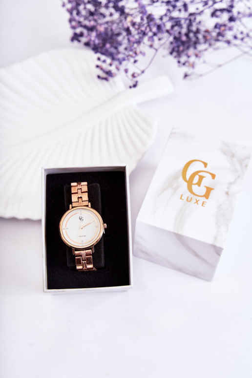 Moteriškas laikrodis GG Luxe Rose Gold