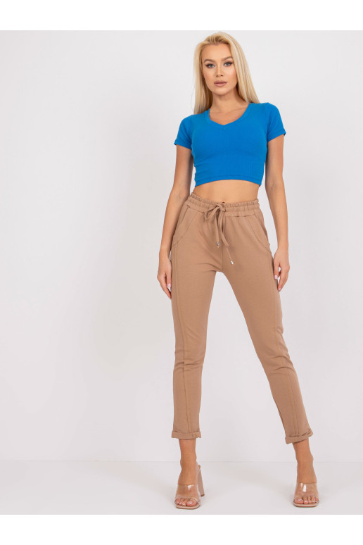 Sportinės kelnės-RV-DR-3589.07X-camel