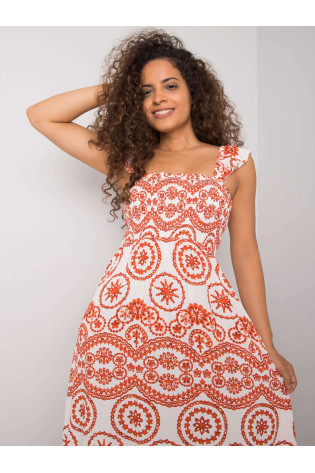Suknelė-DHJ-SK-13572.09P-oranžinė