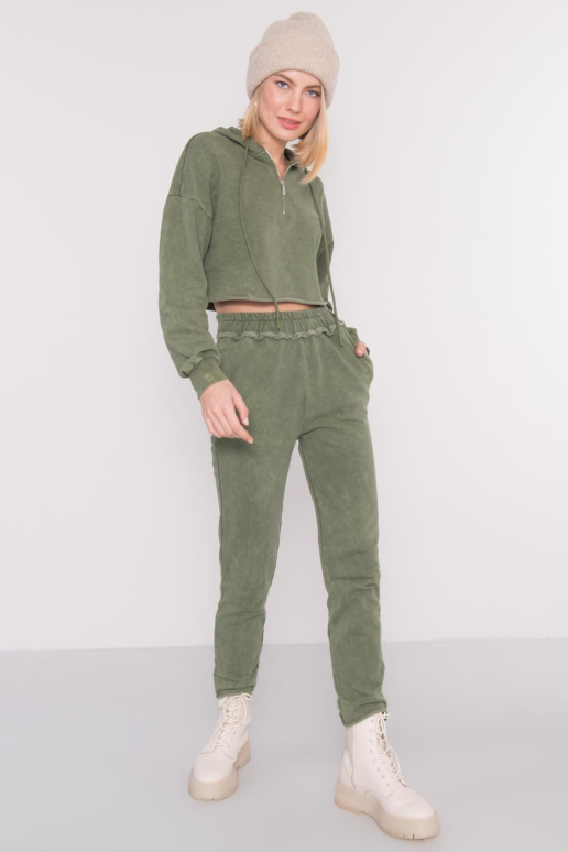 Sportinės kelnės-15891-khaki