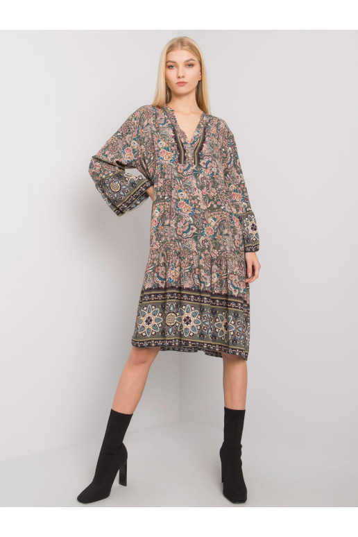 Suknelė-TW-SK-BI-5S0118B.25-khaki