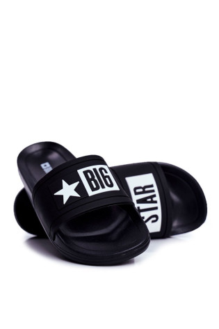 Big Star vaikiški šlepetės juodos DD374150