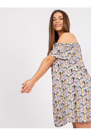 Suknelė - D73771M30145H - margaspalvė