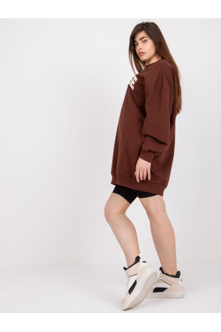 Megztinis-FA-BL-7649.85P-tamsiai rudas