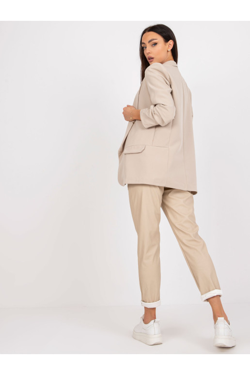 Blazer-DHJ-MA-7684.15P-šviesiai smėlio spalvos