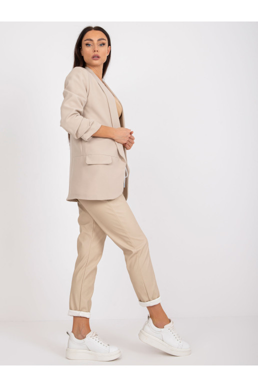 Blazer-DHJ-MA-7684.15P-šviesiai smėlio spalvos