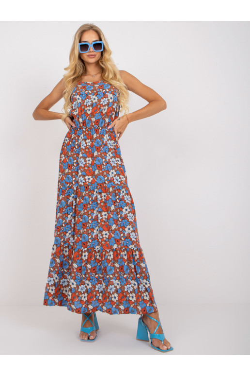Suknelė - D73771M30313A - ruda