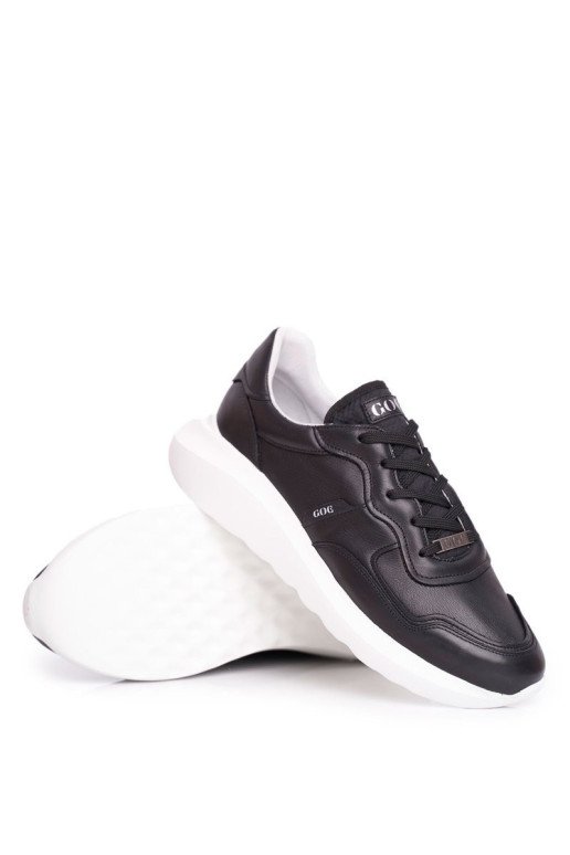 Vyriški sportiniai batai, odiniai GOE juodi FF1N3008