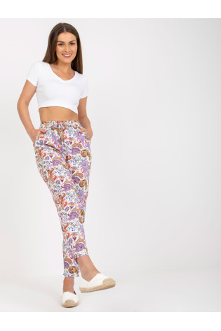 Kelnės - D73771M61869M - šviesiai violetinės spalvos