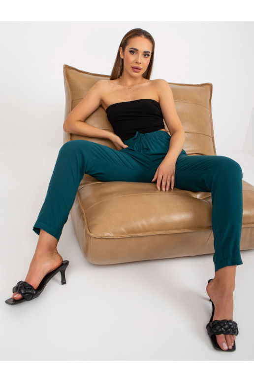 Kelnės – D73761M61869N – Tamsiai žalios
