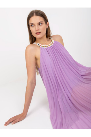 Suknelė-DHJ-SK-0010.35-šviesiai violetinė
