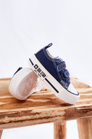 Vaikiški sportbačiai su lipnia juostele BIG STAR KK374075... 2
