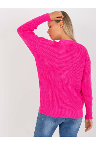 Megztinis-LC-SW-0321.06X-fluo rožinis