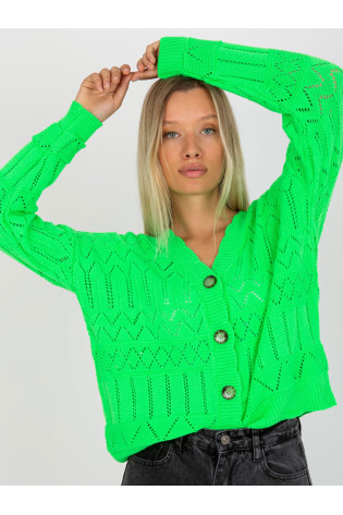 Megztinis-LC-SW-8022.04P-fluo žalias