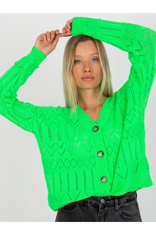 Megztinis-LC-SW-8022.04P-fluo žalias