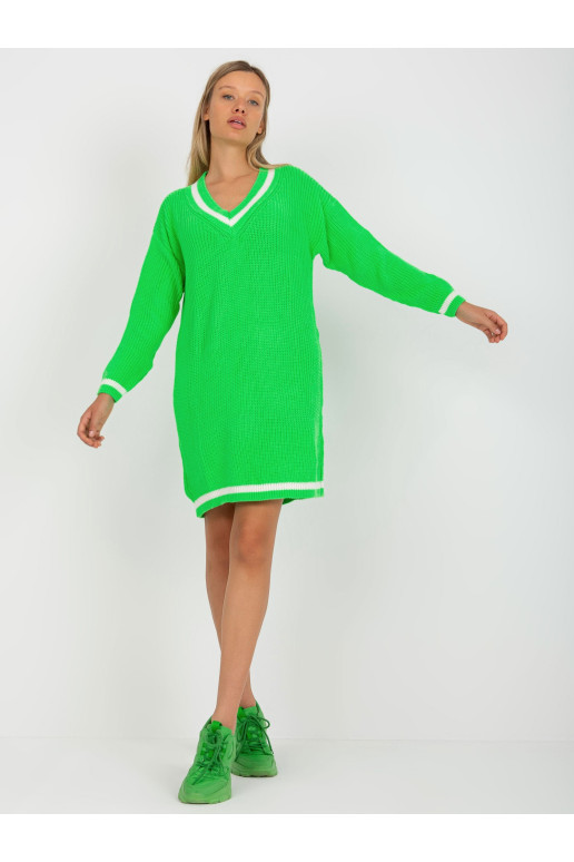 Megztinis-LC-SW-8023.55P-fluo žalias