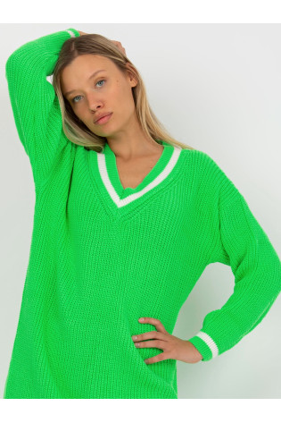 Megztinis-LC-SW-8023.55P-fluo žalias