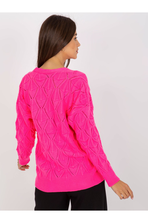 Megztinis-LC-SW-8035.06X-fluo rožinis