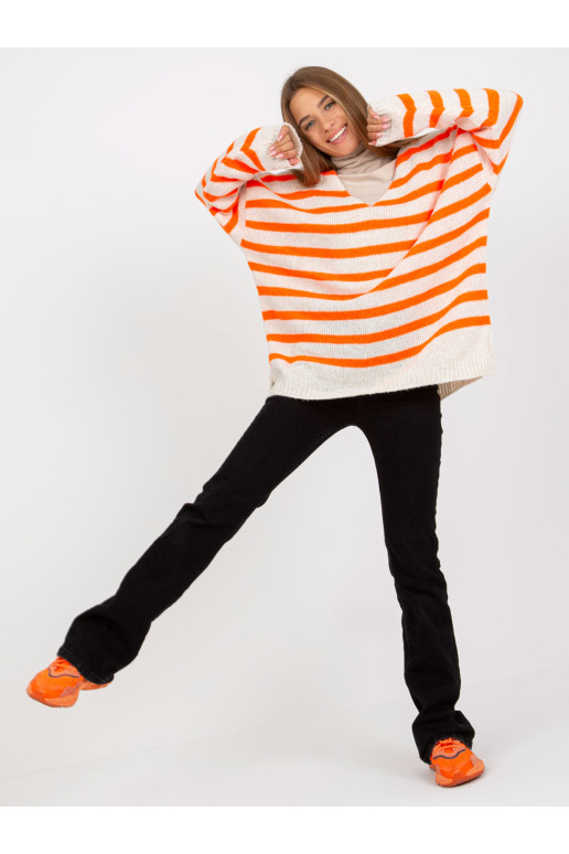 Megztinis-TW-SW-BI-M59.25-oranžinė