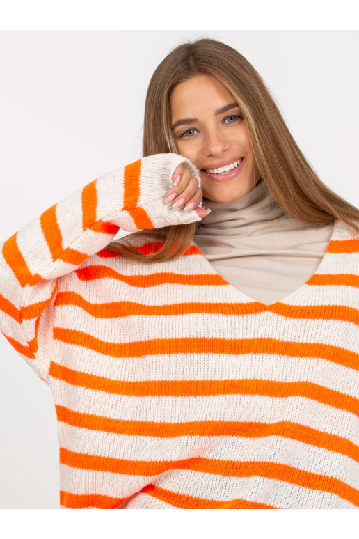 Megztinis-TW-SW-BI-M59.25-oranžinė