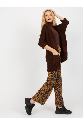 Cardigan-LO-SW-LK-3002.98P-tamsiai ruda
