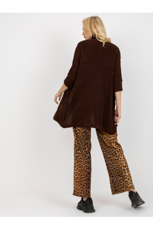 Cardigan-LO-SW-LK-3002.98P-tamsiai ruda