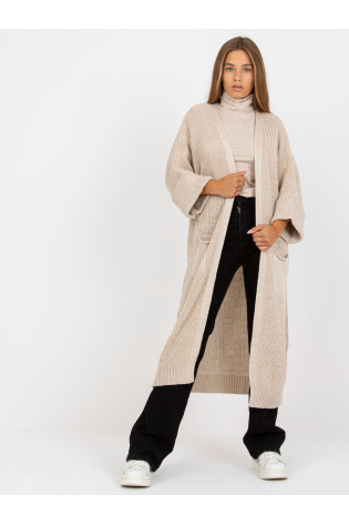 Cardigan-TW-SW-BL-2689.92P-smėlio spalvos