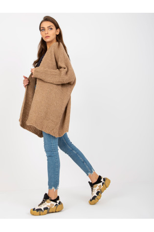 Cardigan-TW-SW-BI-M2201.87-tamsiai smėlio spalvos