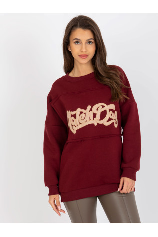 Megztinis-FA-BL-8127.80P-bordo