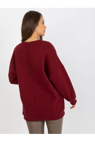 Megztinis-FA-BL-8127.80P-bordo