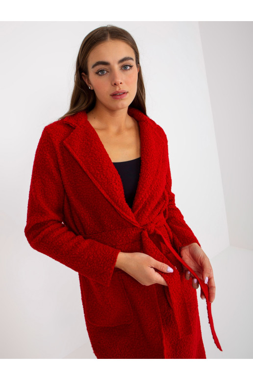 Paltas-TW-PL-BI-5220.63-tamsiai raudonas