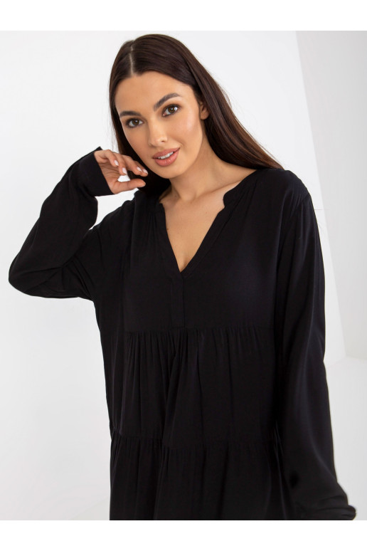 Suknelė - D73761M30361A - Juoda