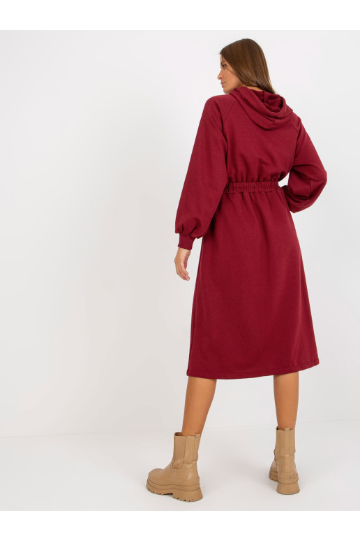 Suknelė-RV-SK-8336.12P-bordo