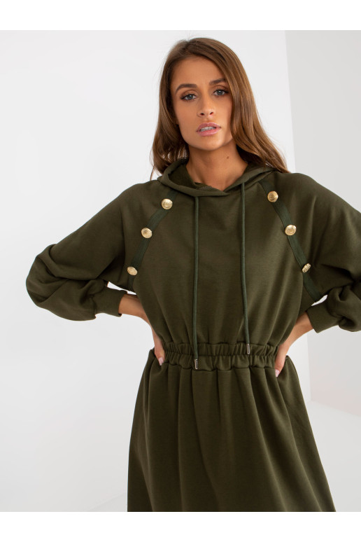 Suknelė-RV-SK-8336.12P-khaki
