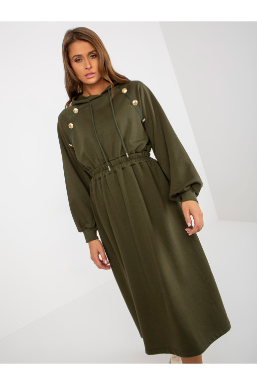 Suknelė-RV-SK-8336.12P-khaki