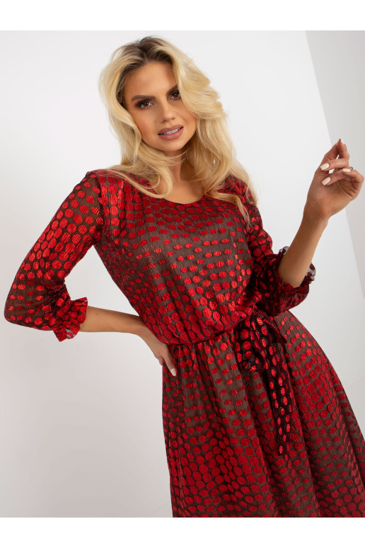 Suknelė-LK-SK-507822.11X-raudona