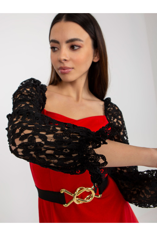 Suknelė-LK-SK-508840-1.01P-raudona