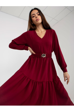 Suknelė-TW-SK-BI-2021706.93P-bordo