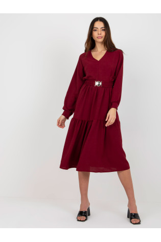 Suknelė-TW-SK-BI-2021706.93P-bordo