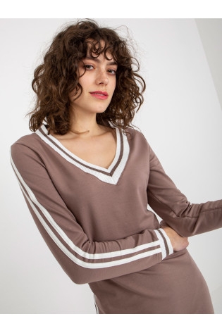 Suknelė-FA-SK-8297.18P-ruda