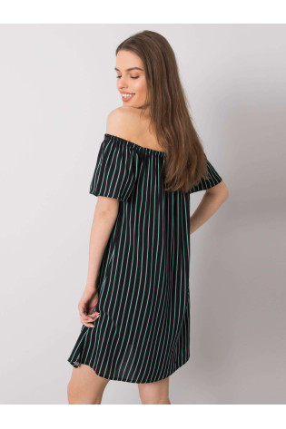 Suknelė - D73771M30145F - juoda ir balta