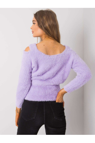 Megztinis-LC-SW-7033.27X-šviesiai violetinis